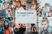 84. Kayson Cannon Presets, an Action Add-On by Advina Store (Thumbnail 1 of 11)
