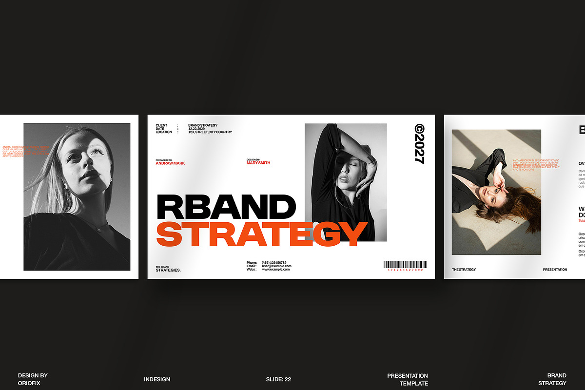 Brand Strategy Presentation Template, a Presentation Template by Oriofix (Photo 4 of 10)