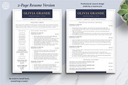 Editable Resume CV Template Design, a Resume Template by The Art of Resume (Thumbnail 4 of 9)