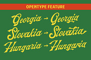 Firstone Script Font, a Script Font by Letterhend Studio (Thumbnail 5 of 9)