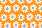 Groovy daisy seamless patterns set, a Pattern Graphic by Good Studio (Thumbnail 5 of 12)