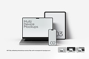 Multi Device Mockup Set, a Device Mockup by Croma Studio (Thumbnail 1 of 6)