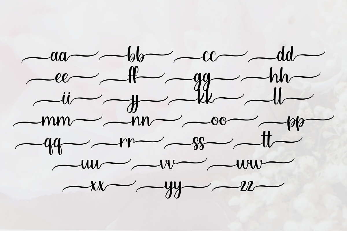 Darling Dearest Script Font preview 6