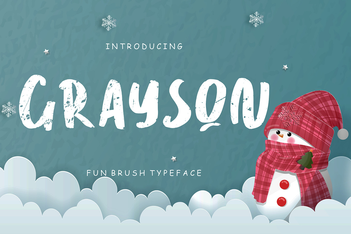 Grayson Fun Advertisement Font