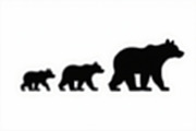Bear Family Silhouette Bundle, an Illustration by jahid234 (Thumbnail 3 of 9)
