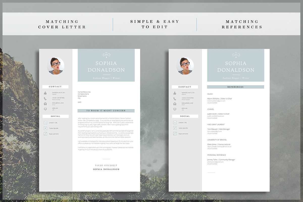 CV | Resume Template, a Resume Template by introDuice - CV / Resumes (Photo 4 of 6)