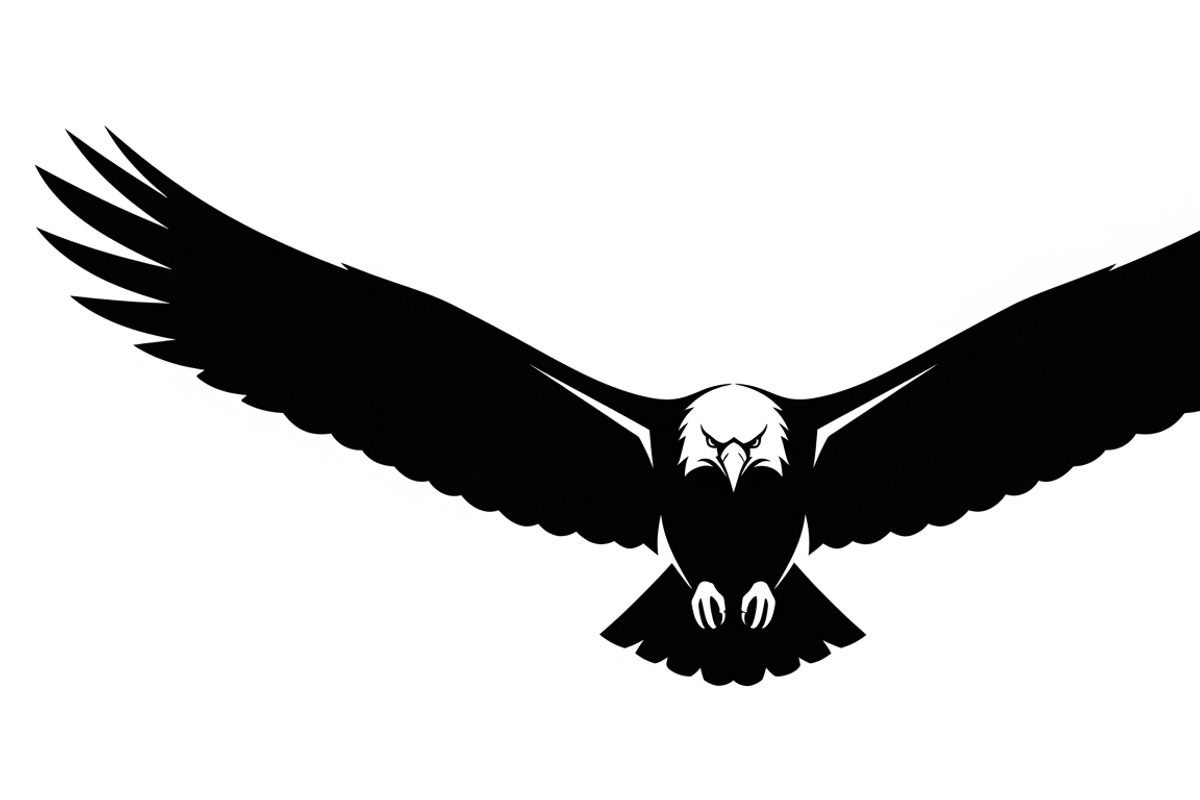 Powerful eagle flying wall art, an Illustration by Amazin_art (Photo 24 of 26)