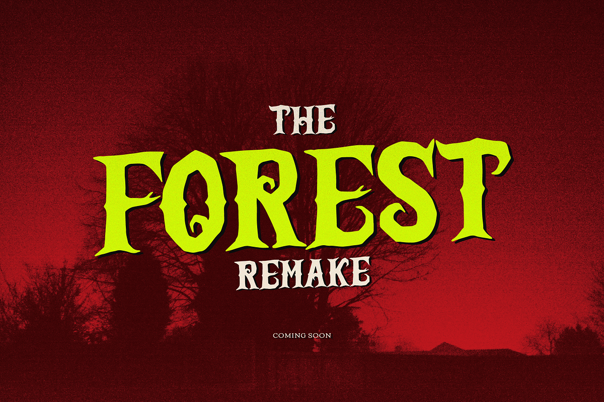 Laugh Tales | Horror Halloween Font, a Font by Denustudios (Photo 8 of 12)