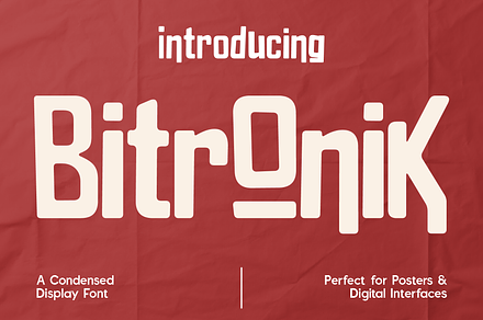 Bitronic - Condensed Display