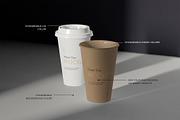 Paper Coffee Cup Mockups, a Cups & Container Mockup by Wildfield Studio (Thumbnail 6 of 7)