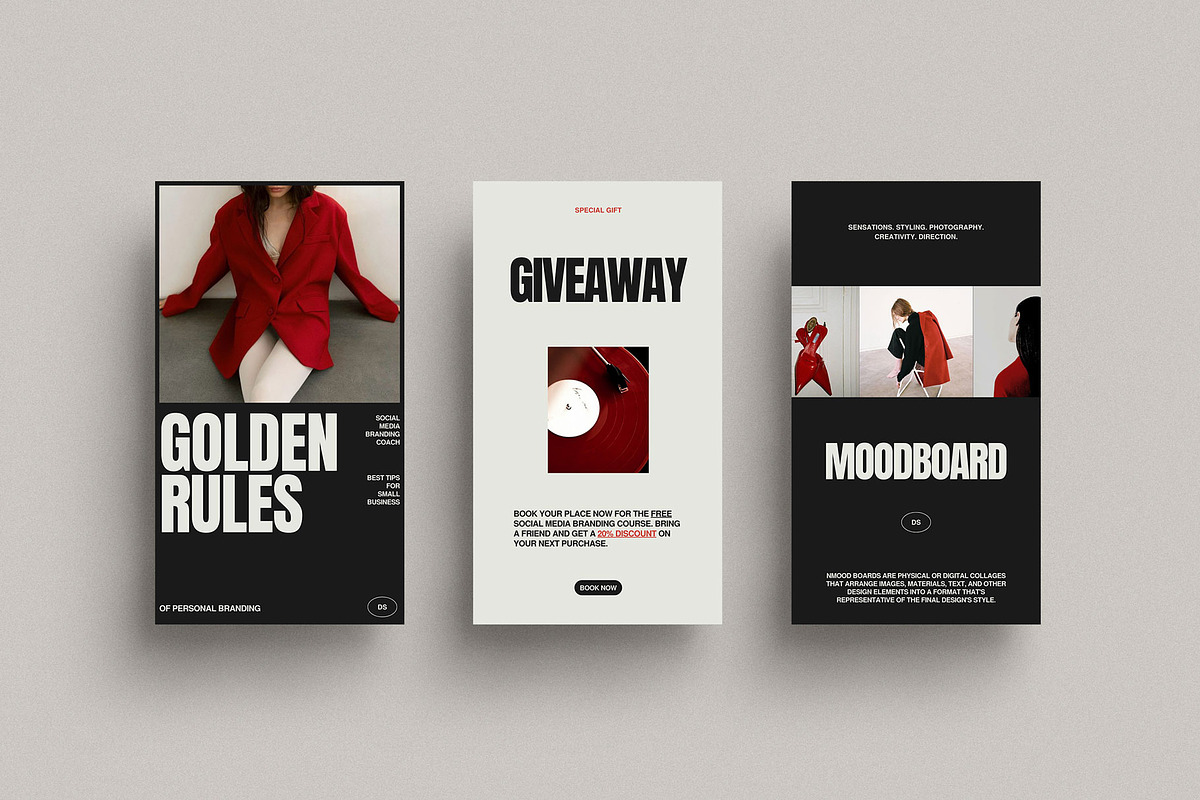 RED | Instagram Template - Stories, a Social Media Template by Moscovita Studio (Photo 14 of 18)