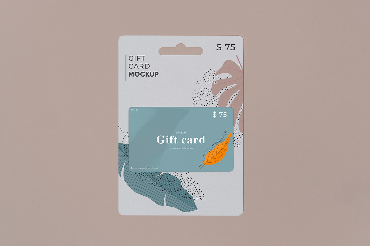 Gift Card Mockup, a Print Template by Graphicnugget (Photo 3 of 5)