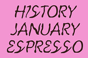 CS Melanie Drawn, a Script Font by Craft Supply Co. (Thumbnail 2 of 8)