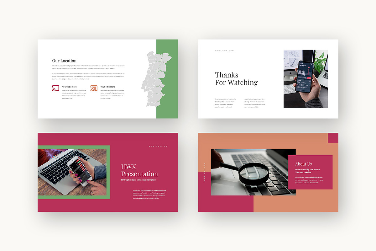 Hwx : SEO Strategy Google Slides, a Presentation Template by Punkl Camp (Photo 8 of 15)