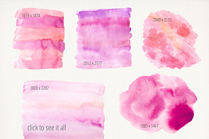 Watercolor Valentine Collection