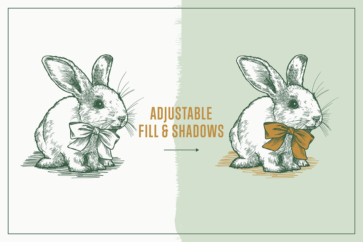 Vector Holiday Critters Set + Bonus, an Animal Illustration by Well Rock Designs (Photo 3 of 8)
