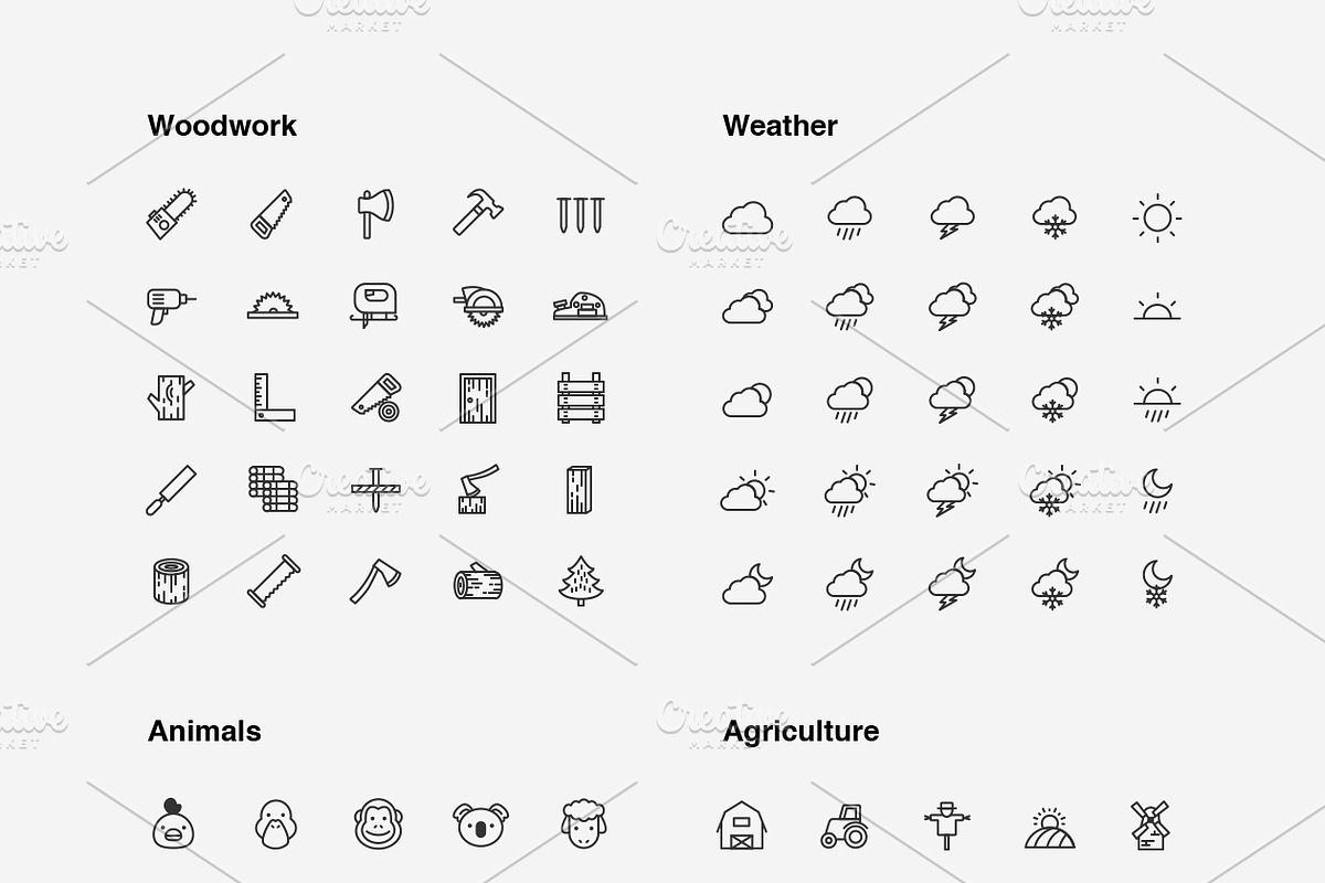 Ultimate Line Icons Pack, an Outline Icon by Graphic Pear (Photo 19 of 22)