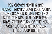 Mountain Christmas | Script Font, a Script Font by Scratchones (Thumbnail 6 of 8)