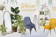 Cozy hygge home interior, a Decorative Illustration by the_myro (Thumbnail 1 of 13)