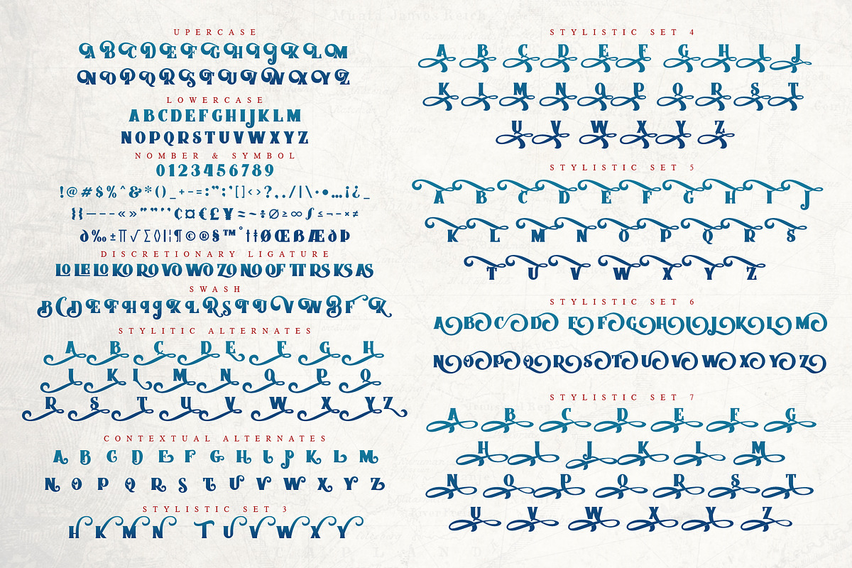 Braton Composer Typeface preview 4