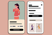 Fashion E-commerce Mobile App UI Kit, an UI Kit Template by MightyDesign (Thumbnail 2 of 8)