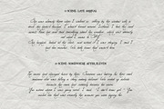 Midnight Baby - Handwritten Script, a Script Font by Mneme (Thumbnail 2 of 7)