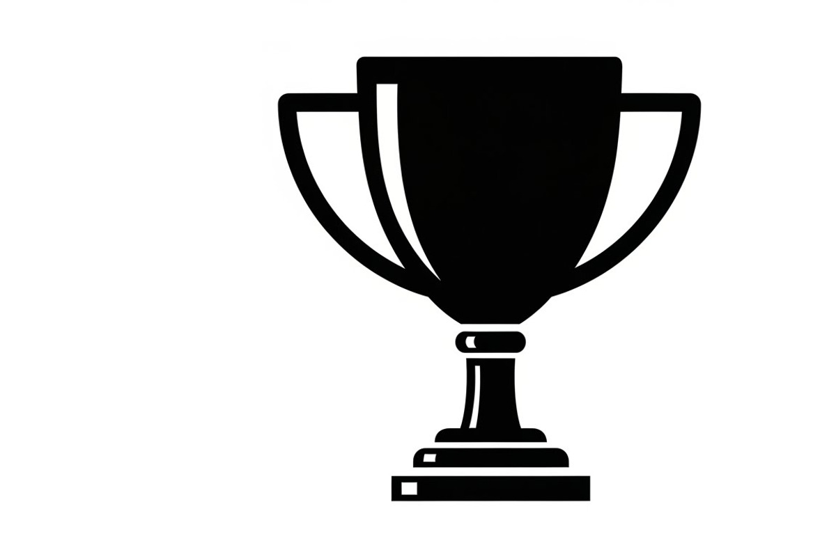 Bold winner trophy cup icon, an Illustration by Amazin_art (Photo 20 of 29)