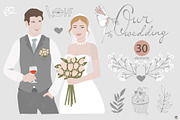 Our wedding, a Person Illustration by Olillia (Thumbnail 2 of 4)