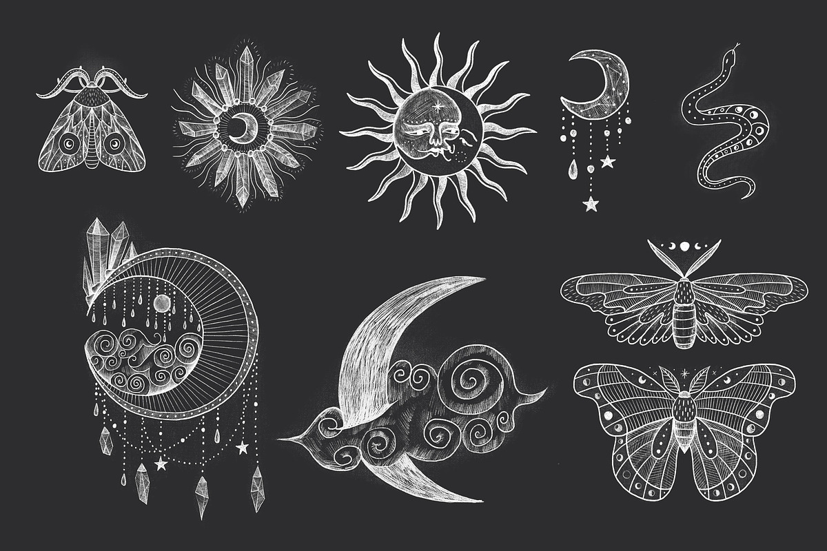 Luminaries. Celestial bodies, an Illustration by Chikovnaya (Photo 9 of 11)