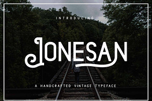 Jonesan | Display Vintage Font