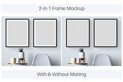 4:5 Ratio (2in1) Double Black Frames, an Object Graphic by Loads of Lovely (Thumbnail 2 of 4)