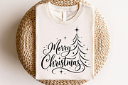 Merry Christmas PNG, a Seasonal Illustration by CraftArtStudio (Thumbnail 4 of 4)