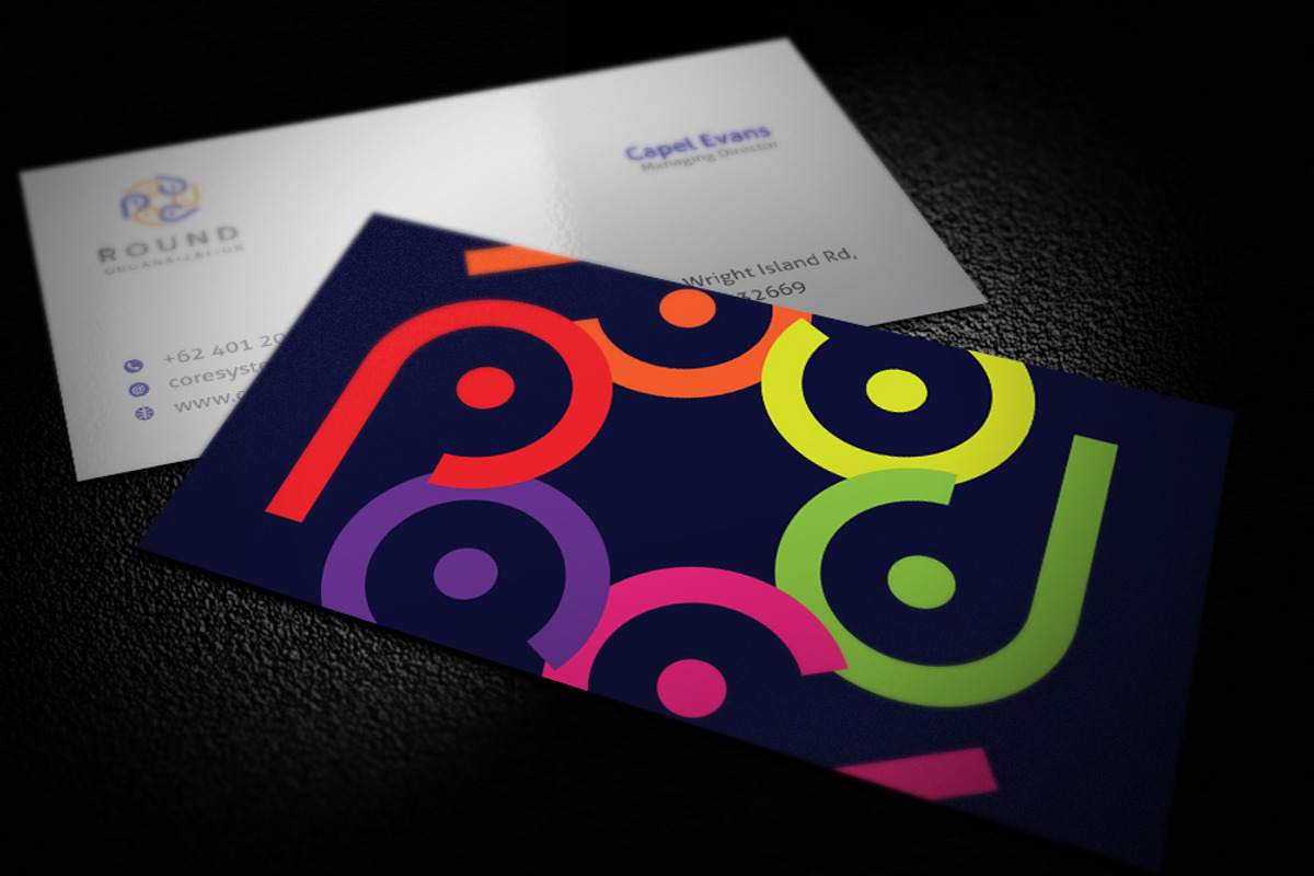 Round Organization, a Branding & Logo Template by Cre8iveSense (Photo 3 of 4)