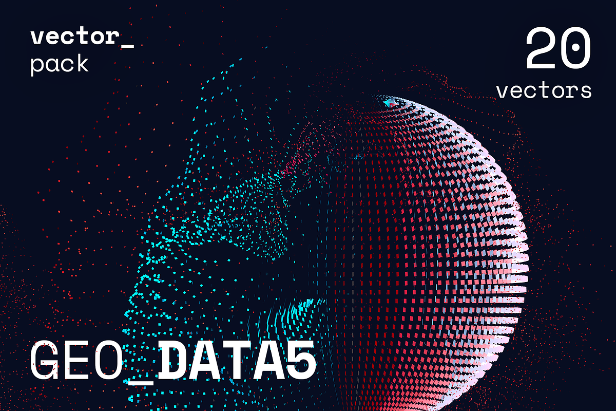 GEO_DATA5 Vector Pack, a Background Graphic by codetoform (Photo 1 of 11)