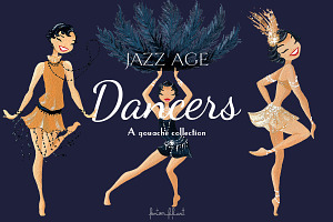 Jazz Age Dancers mini collection