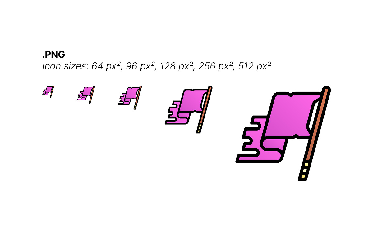 50 Cyberpunk Icons, an Outline Icon by Side Project (Photo 6 of 9)