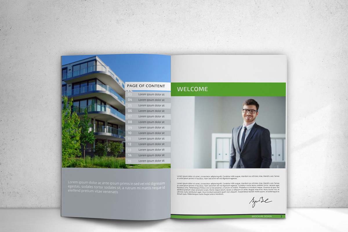 Real Estate Brochure Catalog, a Brochure Template by design_pick (Photo 3 of 11)
