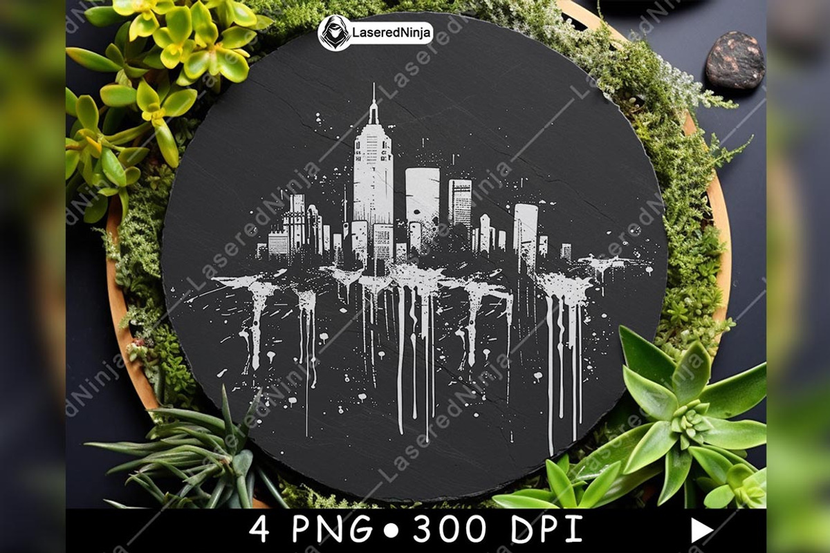 Urban City Skyline Tower Metropolis, a Background Graphic by LaseredNinja (Photo 6 of 7)