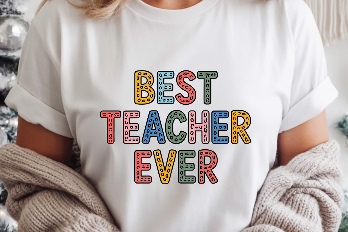 Retro Teacher SVG Bundle, an Object Graphic by DollarSmart (Photo 3 of 5)