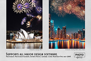 Fireworks Effect Overlays, a Brushes & More by PhotoSpirit (Thumbnail 5 of 10)