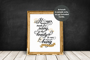 Editable Frame Mockups Scenes Bundle, a Print Template by Hype Your Prints (Thumbnail 3 of 10)