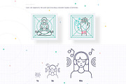 Insomnia | 32 Icons Set Hand Drawn, an Outline Icon by Marina Silence (Thumbnail 9 of 17)