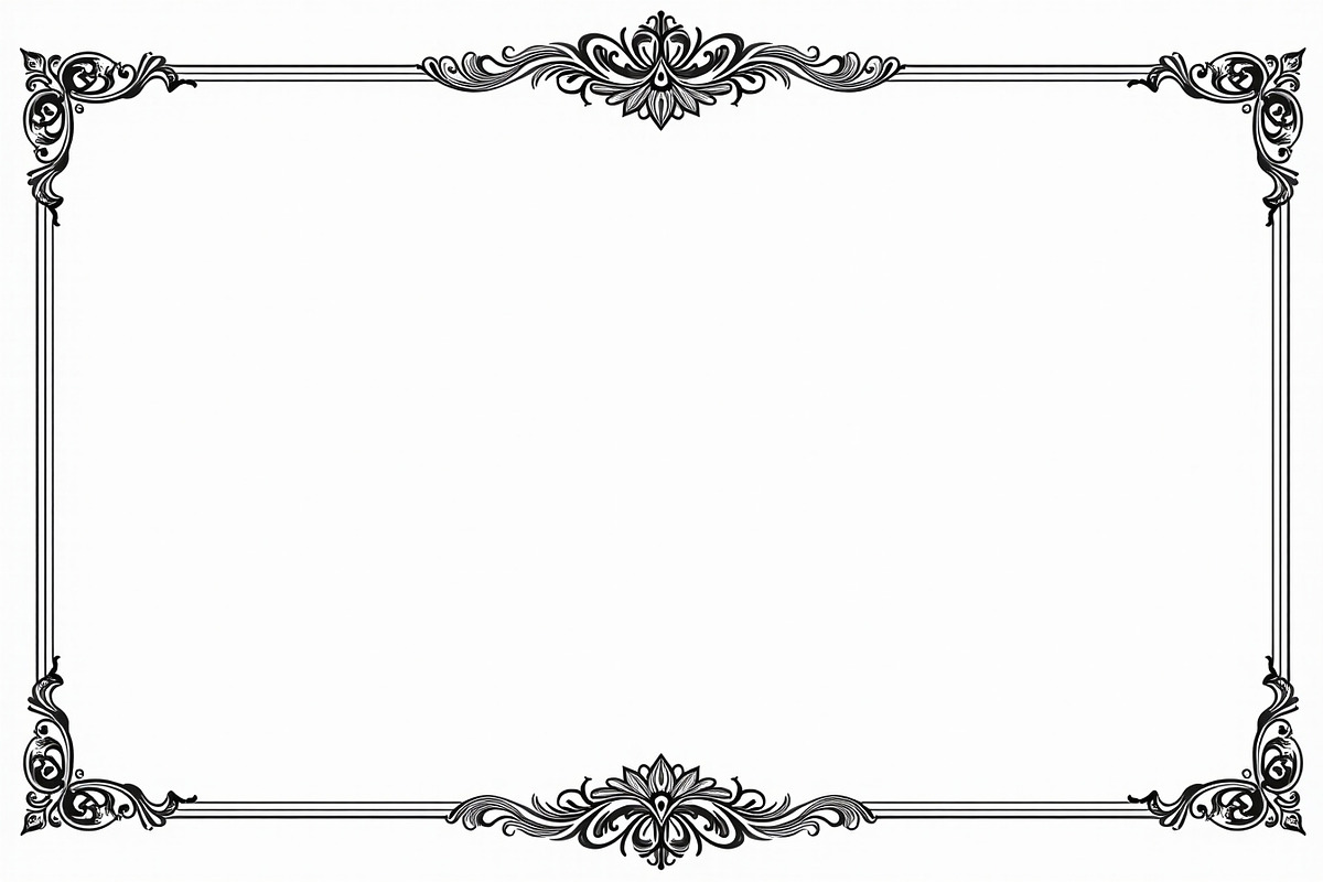 Creative Vector Border Frame Design, an Illustration by Amazin_art (Photo 13 of 17)