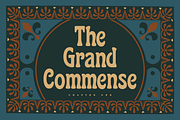 Zadeste - Art Nouveau Fonts, a Serif Font by Konstantine Studio (Thumbnail 2 of 8)
