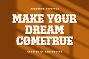 Burgeon Decorative Western font, a Serif Font by RantautypeStudio (Thumbnail 2 of 15)