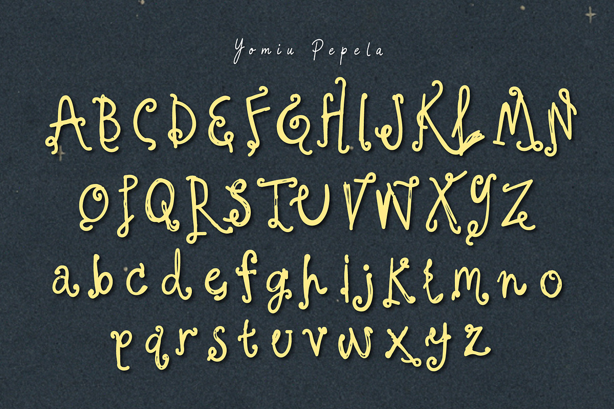 Yomiu Pepela Font Trio of Wonder, a Handwritten Font by HypeWorksCo (Photo 28 of 33)
