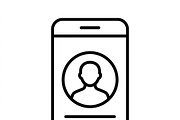 34 Smartphone Essentials Icon Set, an Outline Icon by adenpinkstore (Thumbnail 11 of 15)