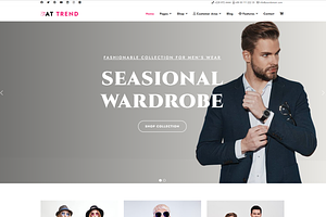 AT Trend - Fashion Magazine Template