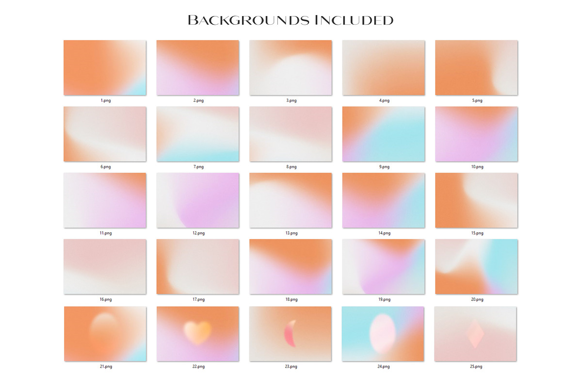 Peachy Nostalgia Gradient Background, a Texture Graphic by Feather & Sage Design (Photo 6 of 8)