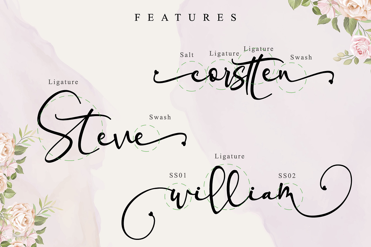 Love Miracle, a Script Font by Letterara (Photo 11 of 14)